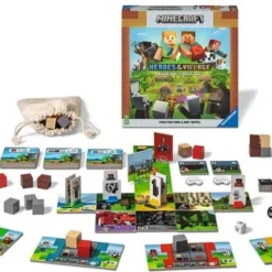 Ravensburger Minecraft Junior: Heroes Of The Village - Bordspel -Spellen-voor-volwassenen Verkoop 550x355