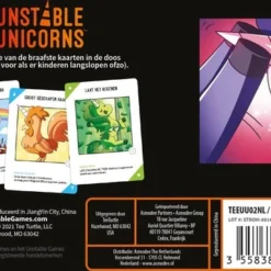 TeeTurtle Unstable Unicorns NSFW - Kaartspel - Nederlandstalig -Spellen-voor-volwassenen Verkoop 550x356 7