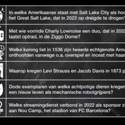 Puzzles & Games Vragen & Antwoorden #16 (330 Nieuwe Vragen 2022 !) - Kaartspel - Pocketformaat Trivia Quiz En Aanvulset / Uitbreiding - Black Friday Deal - Schoencadeautje Of In Kerstpakket -Spellen-voor-volwassenen Verkoop 550x357 10