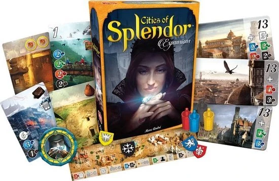 Space Cowboys Cities Of Splendor - Uitbreiding 2 Space Cowboys Cities Of Splendor - Uitbreiding - Afbeelding 2