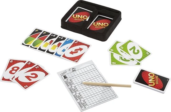 UNO Deluxe - Mattel Games - Kaartspel 6 UNO Deluxe - Mattel Games - Kaartspel - Afbeelding 6