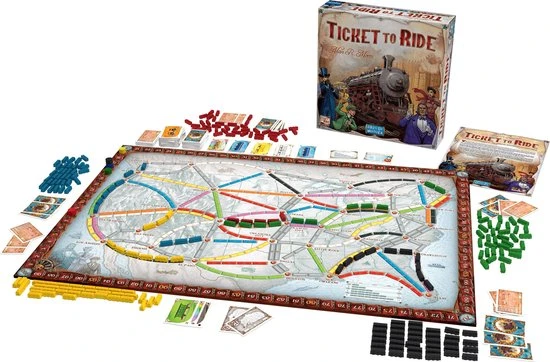Days Of Wonder Ticket To Ride USA - Bordspel 6 Days Of Wonder Ticket To Ride USA - Bordspel - Afbeelding 6