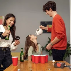 Dare Pong - Darepong - Bierpong Spel - Bierpong - Drankspel - Kaartspel - Waterbestendig - Officieel Spel - Nederlandstalig - Beer Pong -Spellen-voor-volwassenen Verkoop 550x365 28