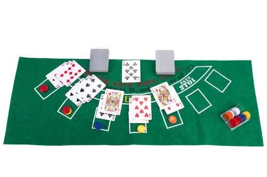 Engelhart Roulette En Blackjack Set - 30cm 3 Engelhart Roulette En Blackjack Set - 30cm - Afbeelding 3
