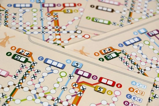 999 Games Metrolijn Kaartspel 2 999 Games Metrolijn Kaartspel - Afbeelding 2