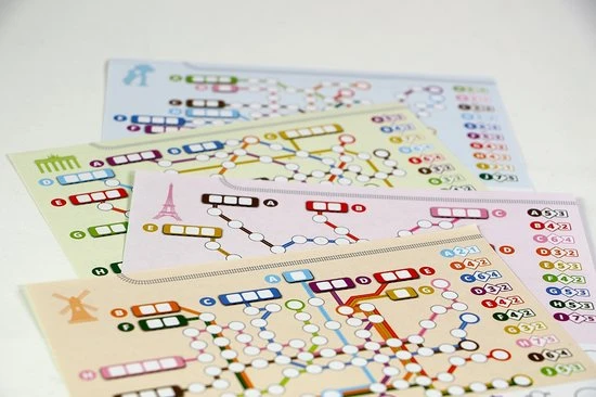 999 Games Metrolijn Kaartspel 8 999 Games Metrolijn Kaartspel - Afbeelding 8