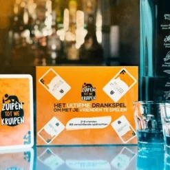 Zuipen Tot We Kruipen® - Drankspel - NIEUWE EDITIE - 99 Opdrachten - Kaartspel - Speelkaarten 12 Zuipen Tot We Kruipen® - Drankspel - NIEUWE EDITIE - 99 Opdrachten - Kaartspel - Speelkaarten -Spellen-voor-volwassenen Verkoop 550x366 255