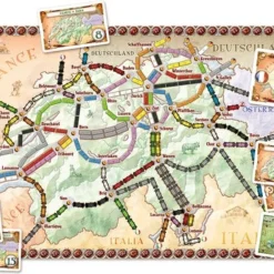Days Of Wonder Ticket To Ride India & Zwitserland - Uitbreiding - Bordspel -Spellen-voor-volwassenen Verkoop 550x366 269