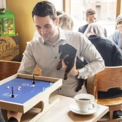 Klask 2 Spelers Bordspel - Magnetisch Spel - Bordspellen Volwassenen En Kinderen -Spellen-voor-volwassenen Verkoop 550x366 297