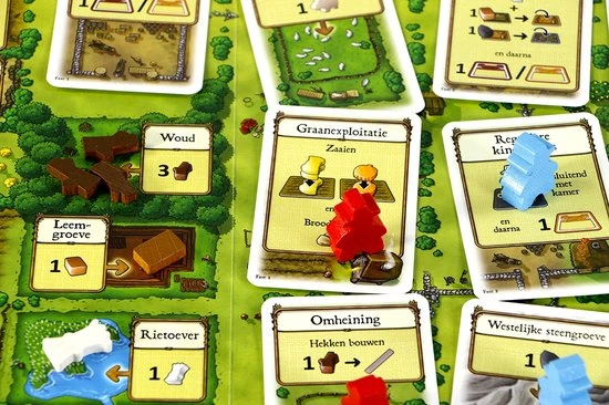 999 Games Agricola Bordspel 8 999 Games Agricola Bordspel - Afbeelding 8