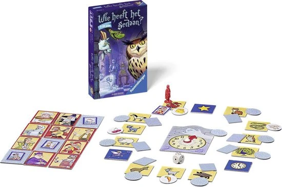 Ravensburger Wie Heeft Het Gedaan - Pocketspel 2 Ravensburger Wie Heeft Het Gedaan - Pocketspel - Afbeelding 2