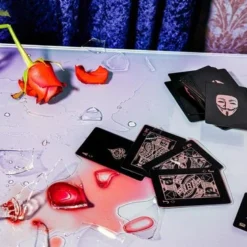 Merkloos Speelkaarten, Waterdicht, Flexibel, Pokerkaarten, Playing Cards, Zwart -Spellen-voor-volwassenen Verkoop 550x366 379