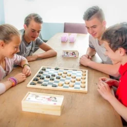 Longfield Darts CHECKERS ASHWOOD BLACK/NATURAL - DIAMETER 32 MM -Spellen-voor-volwassenen Verkoop 550x367 21