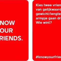Know Your Friends. Know Your Friends - Het Ultieme Drankspel Voor Vrienden - Partyspel -Spellen-voor-volwassenen Verkoop 550x368 11