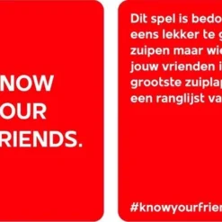 Know Your Friends. Know Your Friends - Het Ultieme Drankspel Voor Vrienden - Partyspel -Spellen-voor-volwassenen Verkoop 550x368 12