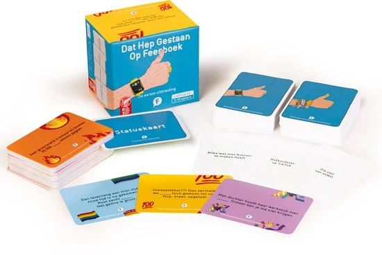 Kuna Una Tuna Games BASISSPEL + 3 UITBREIDINGEN | DAT HEP GESTAAN OP FEESBOEK - Kaartspel + ALLE UITBREIDINGEN 4 Kuna Una Tuna Games BASISSPEL + 3 UITBREIDINGEN | DAT HEP GESTAAN OP FEESBOEK - Kaartspel + ALLE UITBREIDINGEN - Afbeelding 4