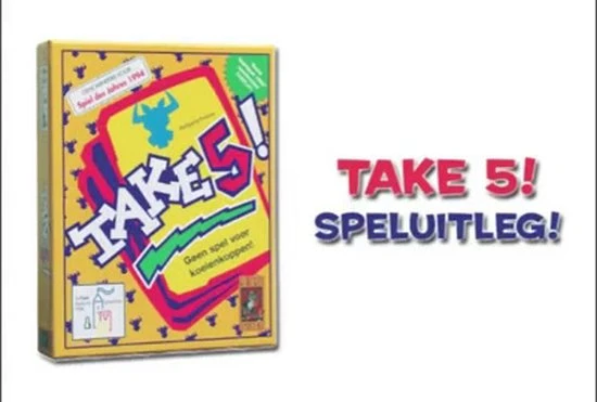999 Games Take 5! Kaartspel 2 999 Games Take 5! Kaartspel - Afbeelding 2