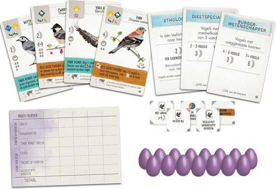 999 Games Wingspan Uitbreiding: Europa Bordspel 10 999 Games Wingspan Uitbreiding: Europa Bordspel - Afbeelding 10