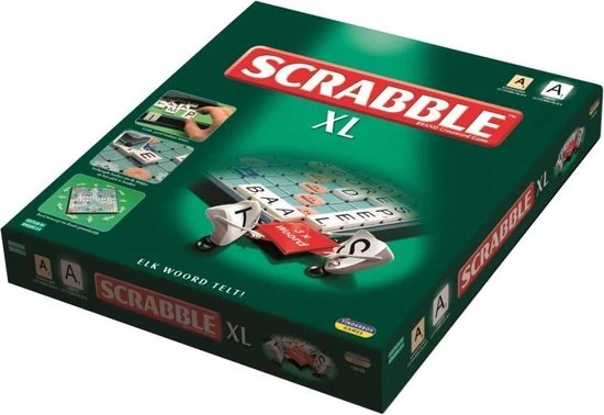Megableu Scrabble XL - Bordspellen - Gezelschapsspel Voor Familie - Extra Grote Letters En Met Tilelock-systeem 8 Megableu Scrabble XL - Bordspellen - Gezelschapsspel Voor Familie - Extra Grote Letters En Met Tilelock-systeem - Afbeelding 8