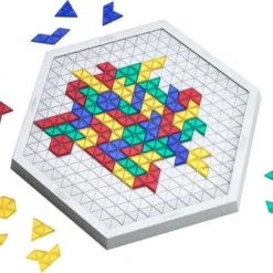 Blokus Trigon Game - Mattel Games -Spellen-voor-volwassenen Verkoop 550x379 10