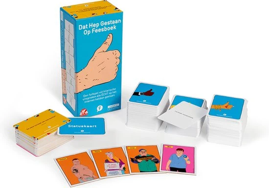 Kuna Una Tuna Games BASISSPEL + 3 UITBREIDINGEN | DAT HEP GESTAAN OP FEESBOEK - Kaartspel + ALLE UITBREIDINGEN 2 Kuna Una Tuna Games BASISSPEL + 3 UITBREIDINGEN | DAT HEP GESTAAN OP FEESBOEK - Kaartspel + ALLE UITBREIDINGEN - Afbeelding 2