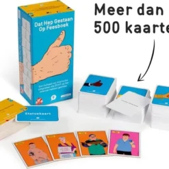 Kuna Una Tuna Games DAT HEP GESTAAN OP FEESBOEK - Kaartspel | Partygame - Nederlandse (omg!) -Spellen-voor-volwassenen Verkoop 550x386 3