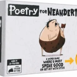 Exploding Kittens Poetry For Neanderthals - Engelstalig Kaartspel -Spellen-voor-volwassenen Verkoop 550x386 8