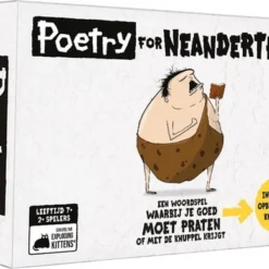 Exploding Kittens Poetry For Neanderthals - Nederlandstalig Kaartspel