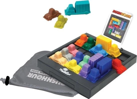 ThinkFun Rush Hour Spel - Breinbreker 7 ThinkFun Rush Hour Spel - Breinbreker - Afbeelding 7