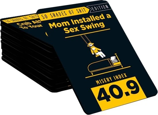 Goliath Shit Happens 50 Shades Of Shit 18+ - Engelstalig Kaartspel - Partyspel 9 Goliath Shit Happens 50 Shades Of Shit 18+ - Engelstalig Kaartspel - Partyspel - Afbeelding 9