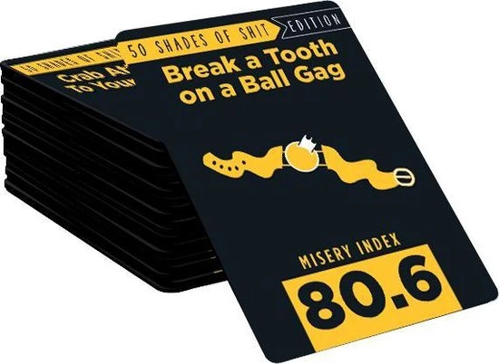 Goliath Shit Happens 50 Shades Of Shit 18+ - Engelstalig Kaartspel - Partyspel 8 Goliath Shit Happens 50 Shades Of Shit 18+ - Engelstalig Kaartspel - Partyspel - Afbeelding 8