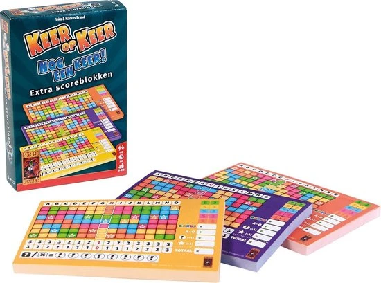 999 Games Scoreblokken Keer Op Keer - Level 2, 3 En 4 Dobbelspel 5 999 Games Scoreblokken Keer Op Keer - Level 2, 3 En 4 Dobbelspel - Afbeelding 5