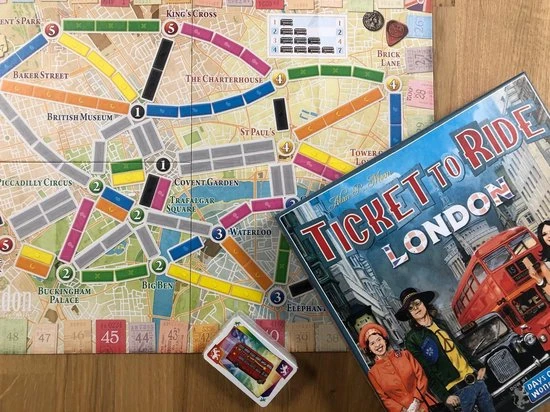 Days Of Wonder Ticket To Ride London - Bordspel 11 Days Of Wonder Ticket To Ride London - Bordspel - Afbeelding 11