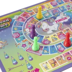 Grafix Unicorn Bordspel | Bordspel Voor Het Hele Gezin | Ganzenbord Variant Unicorn | Unicorn Speelgoed