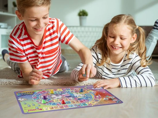 Grafix Unicorn Bordspel | Bordspel Voor Het Hele Gezin | Ganzenbord Variant Unicorn | Unicorn Speelgoed 5 Grafix Unicorn Bordspel | Bordspel Voor Het Hele Gezin | Ganzenbord Variant Unicorn | Unicorn Speelgoed - Afbeelding 5