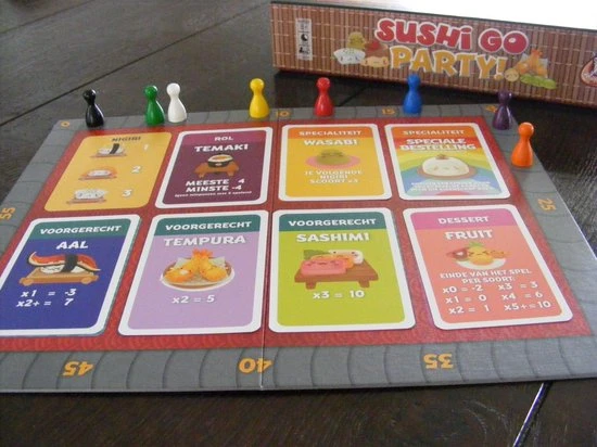 White Goblin Games Sushi Go Party Kaartspel 5 White Goblin Games Sushi Go Party Kaartspel - Afbeelding 5