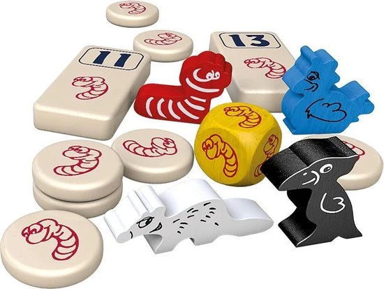 999 Games Regenwormen Uitbreiding Dobbelspel 5 999 Games Regenwormen Uitbreiding Dobbelspel - Afbeelding 5