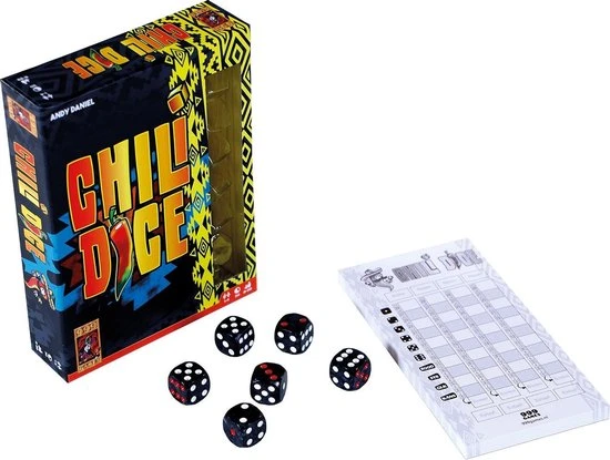 999 Games Chili Dice Dobbelspel 4 999 Games Chili Dice Dobbelspel - Afbeelding 4