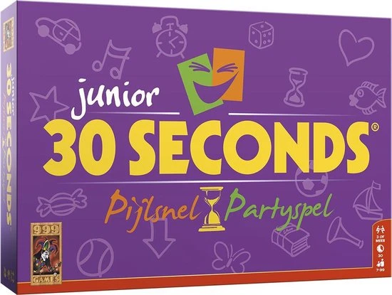 999 Games 30 Seconds Junior Bordspel 8 999 Games 30 Seconds Junior Bordspel - Afbeelding 8