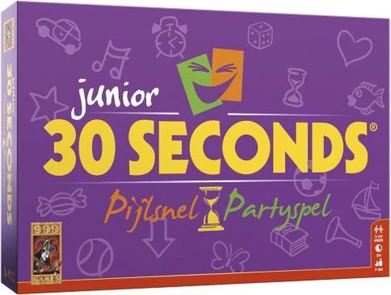 999 Games 30 Seconds Junior Bordspel 12 999 Games 30 Seconds Junior Bordspel - Afbeelding 12