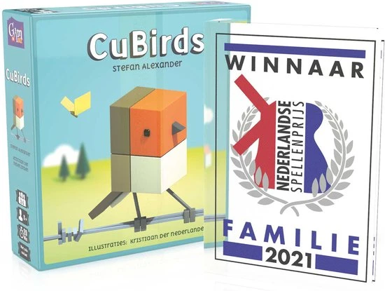 Gam'inBIZ CuBirds - Kaartspel - Nederlandstalig 4 Gam'inBIZ CuBirds - Kaartspel - Nederlandstalig - Afbeelding 4