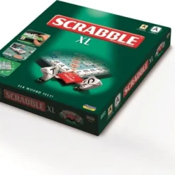 Megableu Scrabble XL - Bordspellen - Gezelschapsspel Voor Familie - Extra Grote Letters En Met Tilelock-systeem