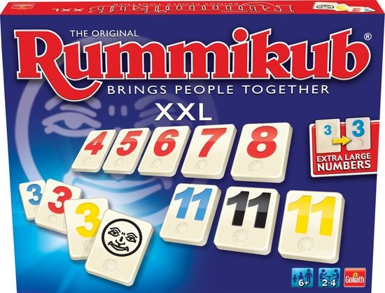 Goliath Rummikub The Original XXL - Bordspel - Gezelschapsspel 7 Goliath Rummikub The Original XXL - Bordspel - Gezelschapsspel - Afbeelding 7