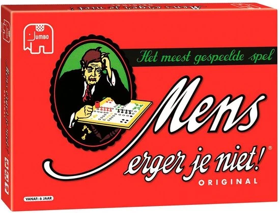 Jumbo Mens Erger Je Niet! - Bordspel 14 Jumbo Mens Erger Je Niet! - Bordspel - Afbeelding 14