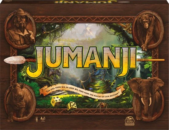 Spin Master Jumanji Het Spel - Avonturenbordspel 10 Spin Master Jumanji Het Spel - Avonturenbordspel - Afbeelding 10