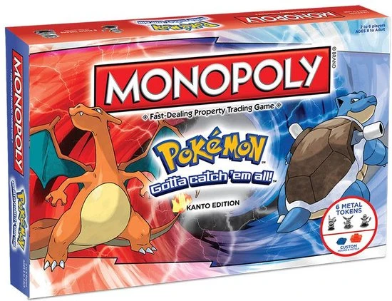 Monopoly Pok Mon Kanto Edition - Bordspel 1 Monopoly Pok Mon Kanto Edition - Bordspel