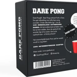 Dare Pong - Darepong - Bierpong Spel - Bierpong - Drankspel - Kaartspel - Waterbestendig - Officieel Spel - Nederlandstalig - Beer Pong -Spellen-voor-volwassenen Verkoop 550x426 8