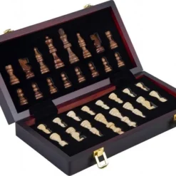 Engelhart Games Longfield Games Schaakspel Deluxe Inklapbaar 30 Cm Hout Bruin -Spellen-voor-volwassenen Verkoop 550x429 2