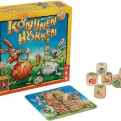 999 Games Konijnenhokken Dobbelspel -Spellen-voor-volwassenen Verkoop 550x429 3