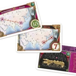 Days Of Wonder Ticket To Ride Asia - Uitbreiding - Bordspel -Spellen-voor-volwassenen Verkoop 550x443 3